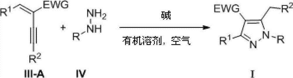 Preparation method of electron-deficient group-containing multi-substituted pyrazole derivative