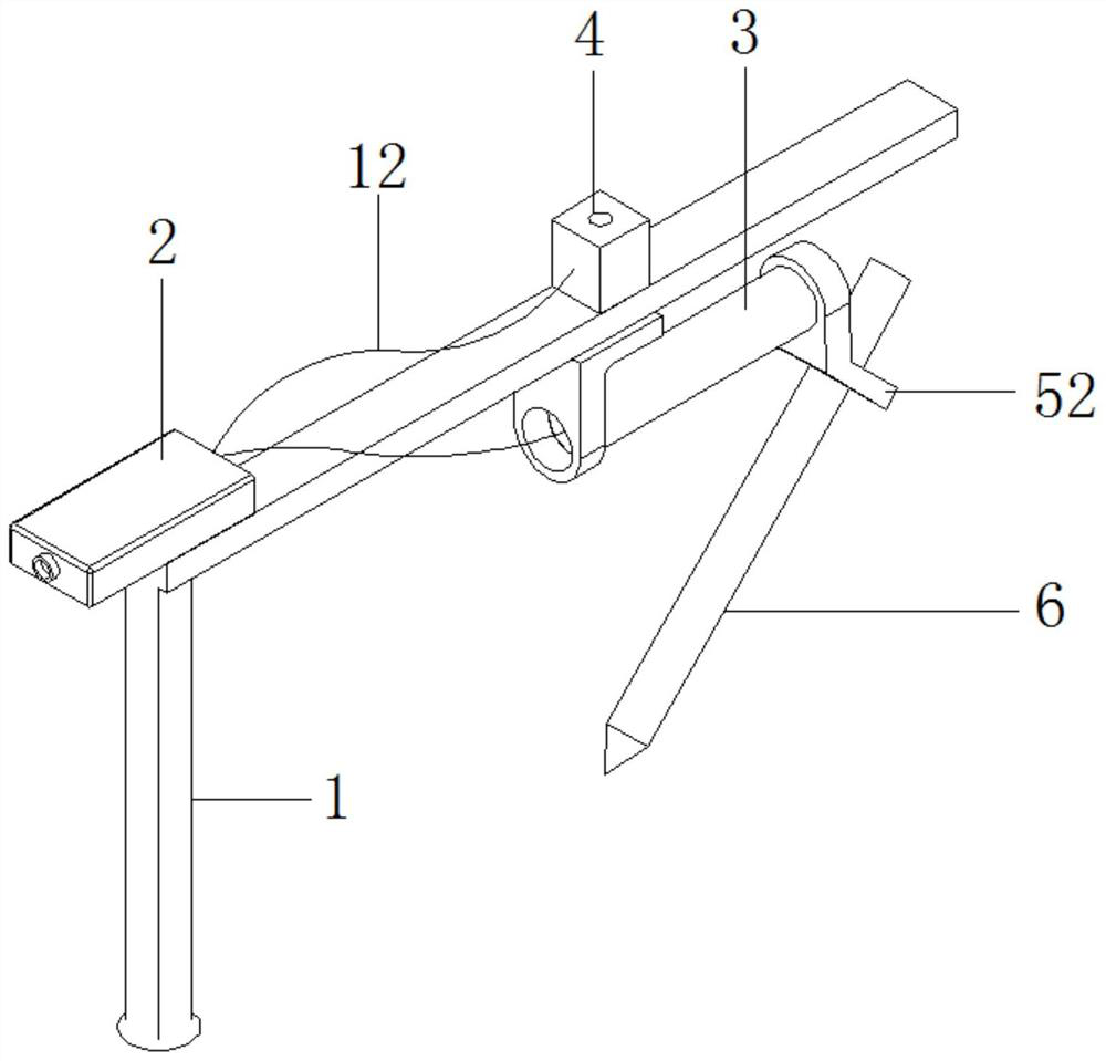 Drawing device for controlling writing radius track