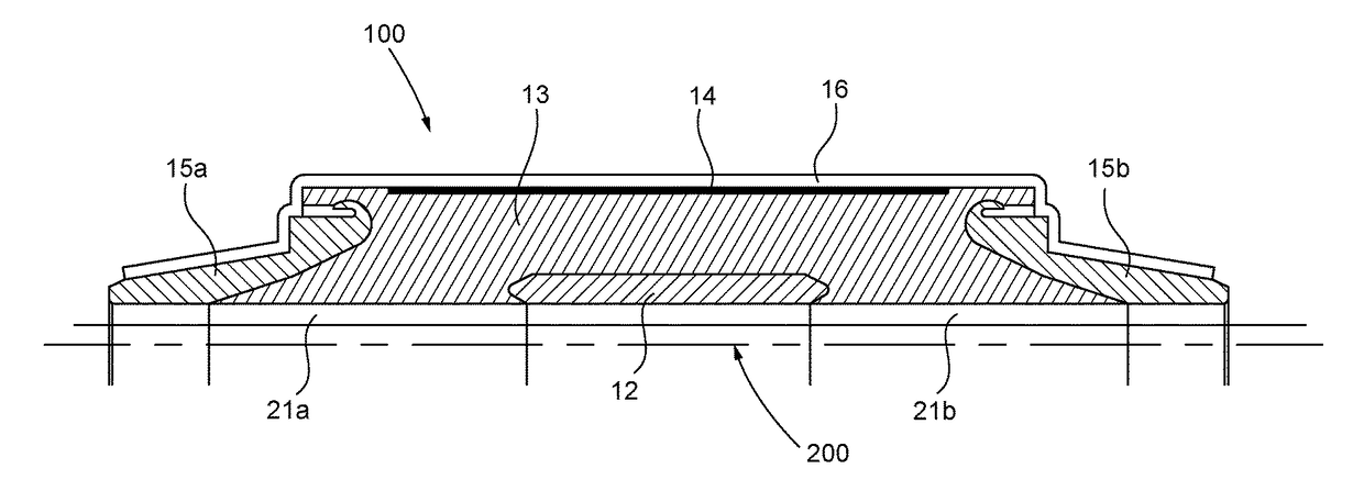 Accessory for high voltage direct current energy cables