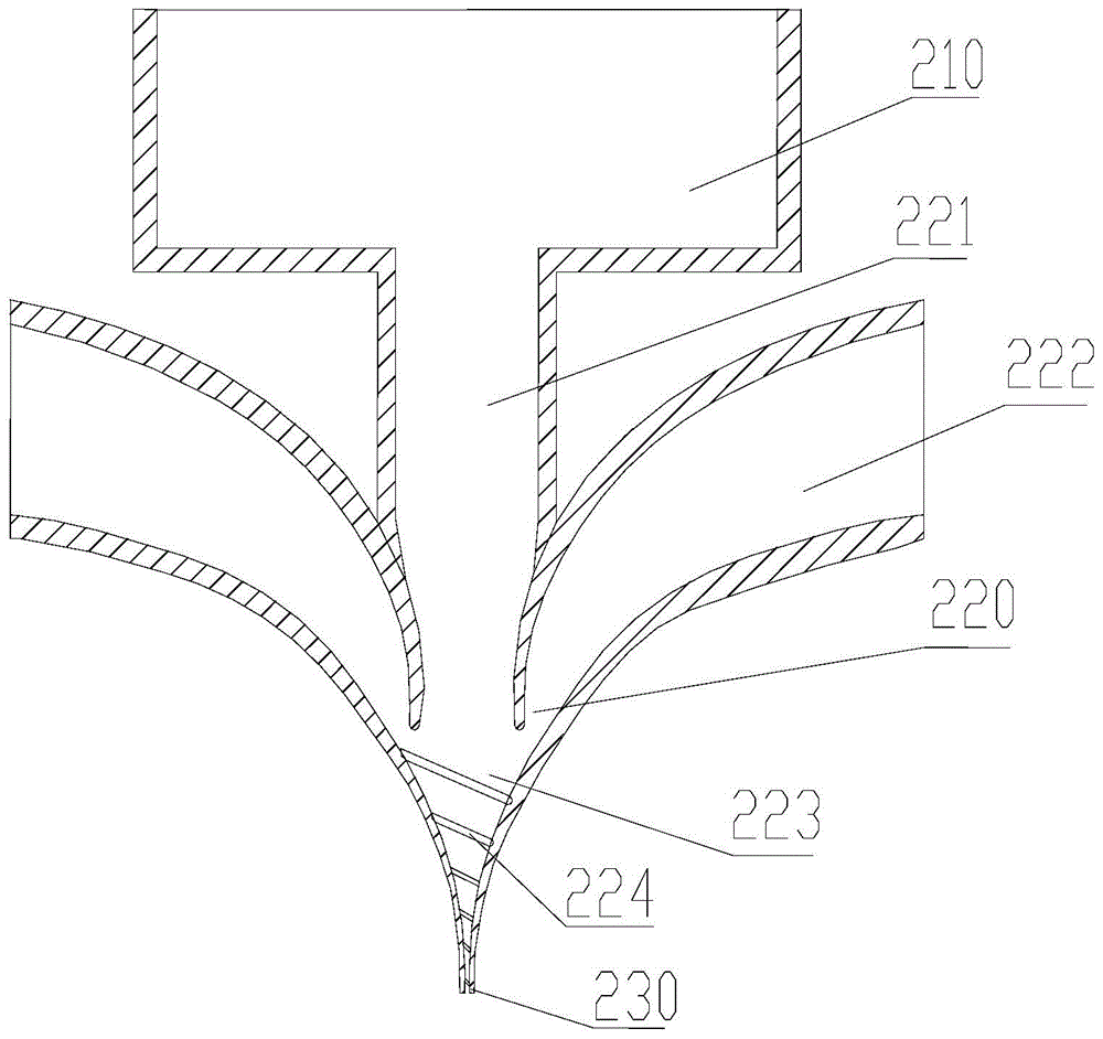 Water-jet machining device