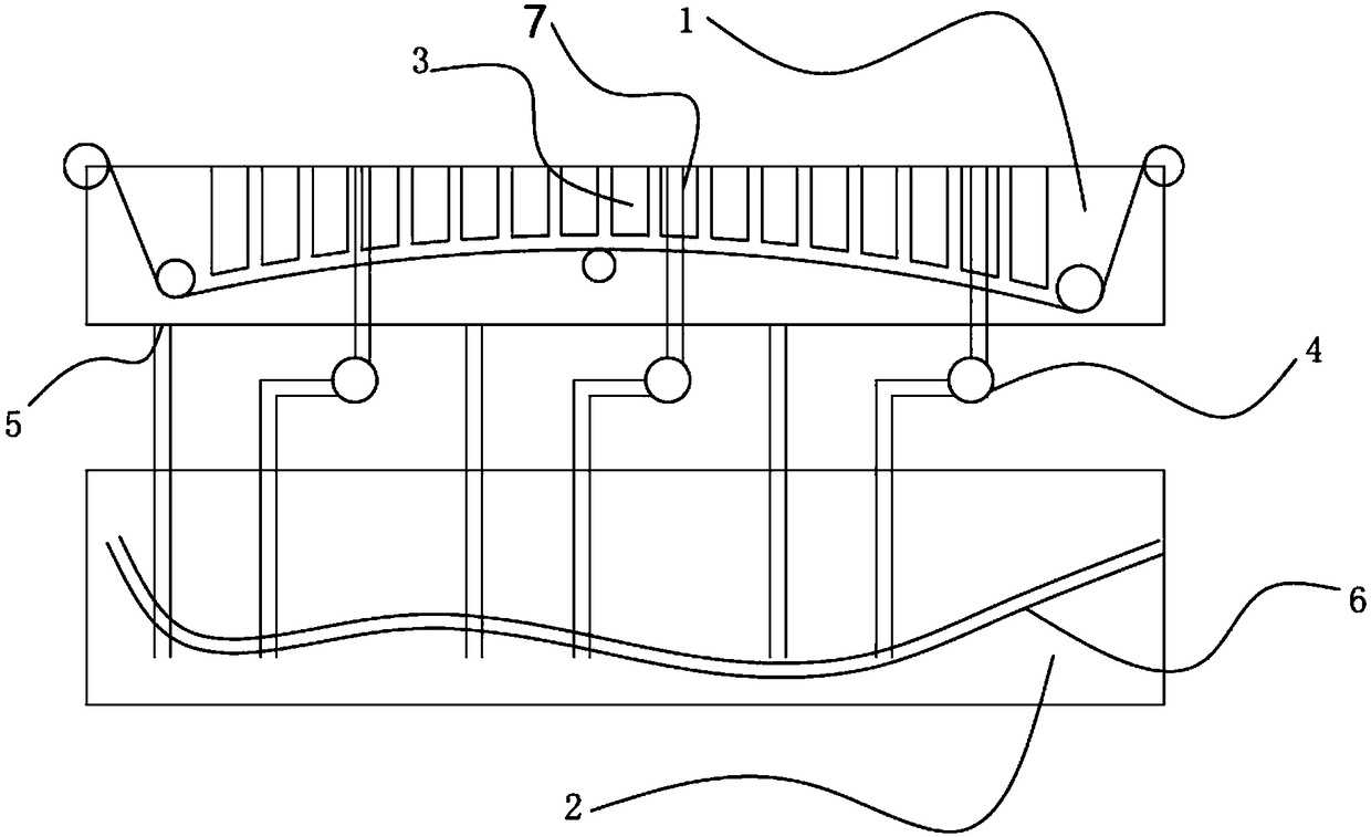 A continuous anodizing process for aluminum strip