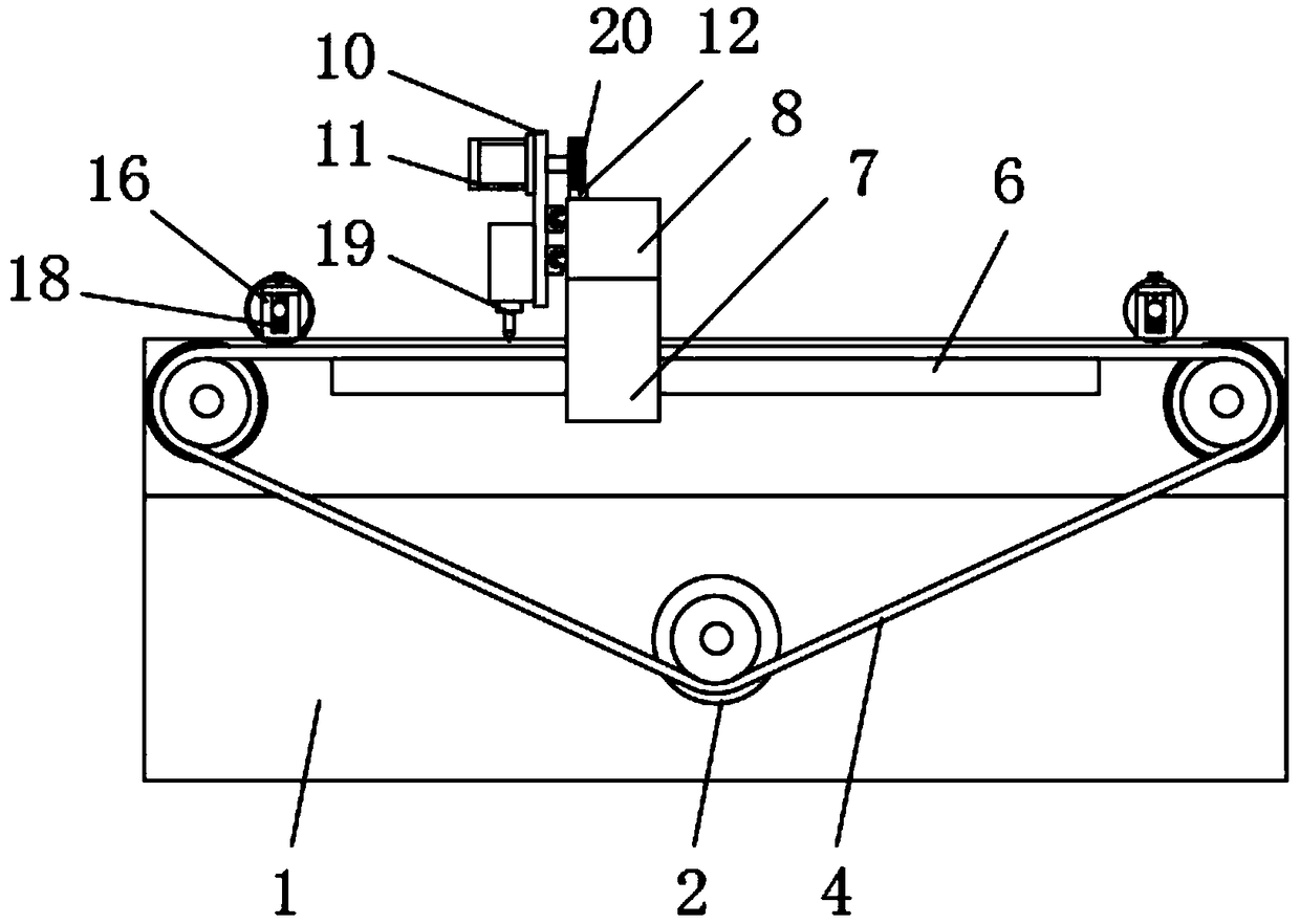 Cutting device convenient to fix for processing microfiber leather