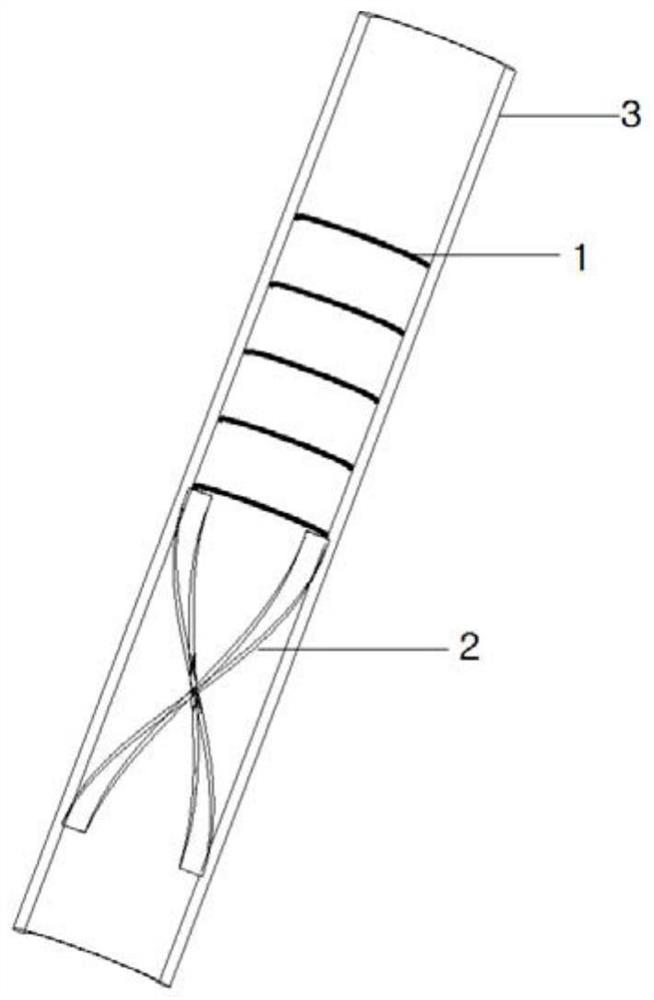 Heat-conducting furnace tube for two-stroke radiation section ethylene cracking furnace as well as preparation method and application of heat conduction furnace tube