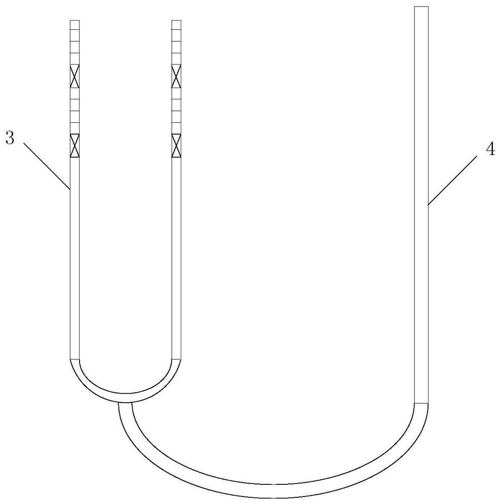 Heat-conducting furnace tube for two-stroke radiation section ethylene cracking furnace as well as preparation method and application of heat conduction furnace tube