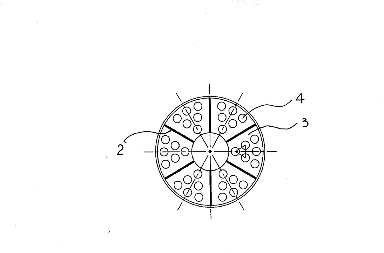 Embedded type automatic blowback filter at top of catalyst tank