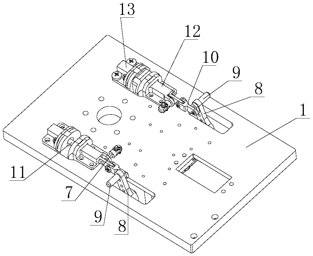 Double unhooking device with self-locking function