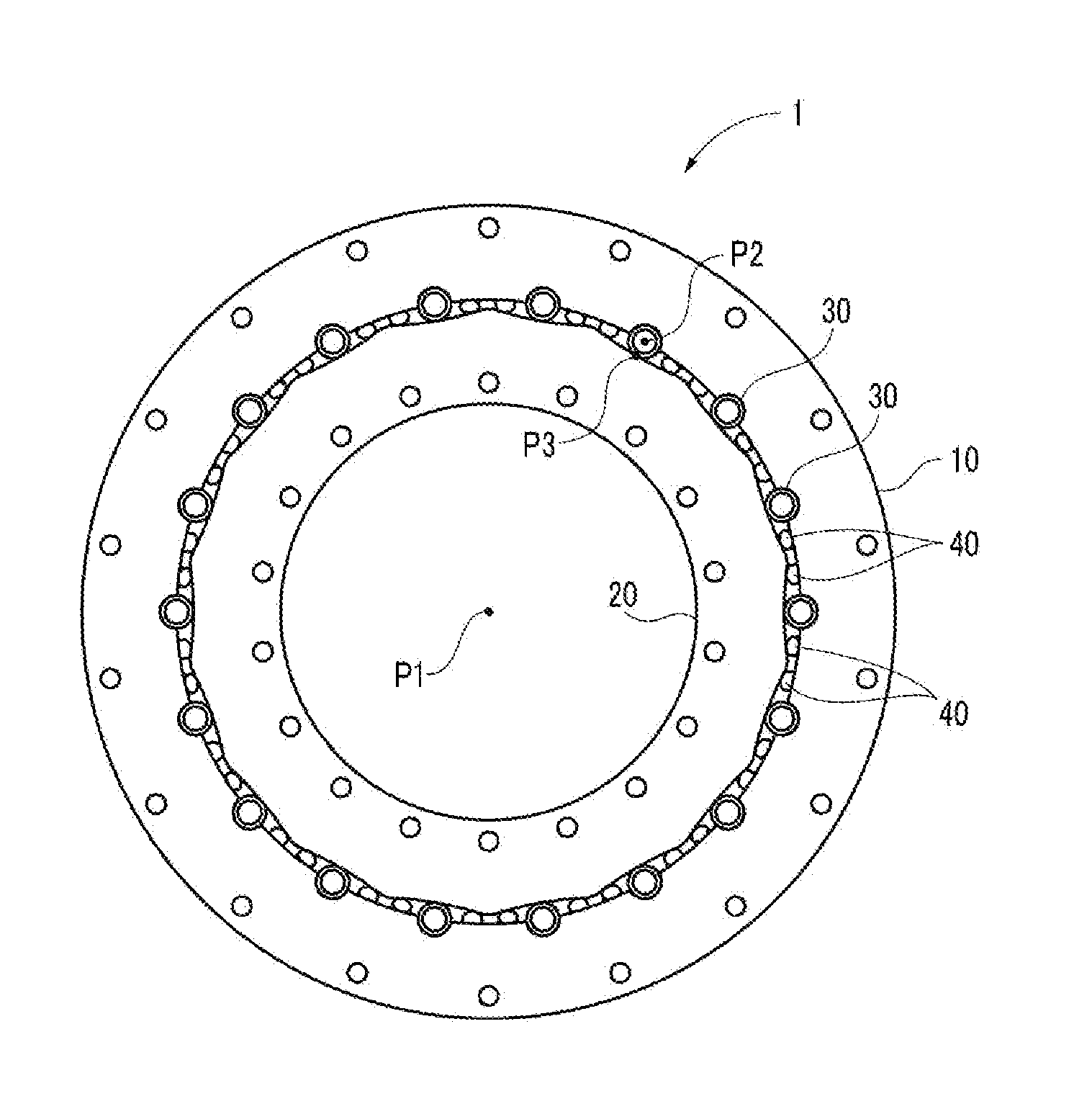 Annular spring and robot joint mechanism using the same