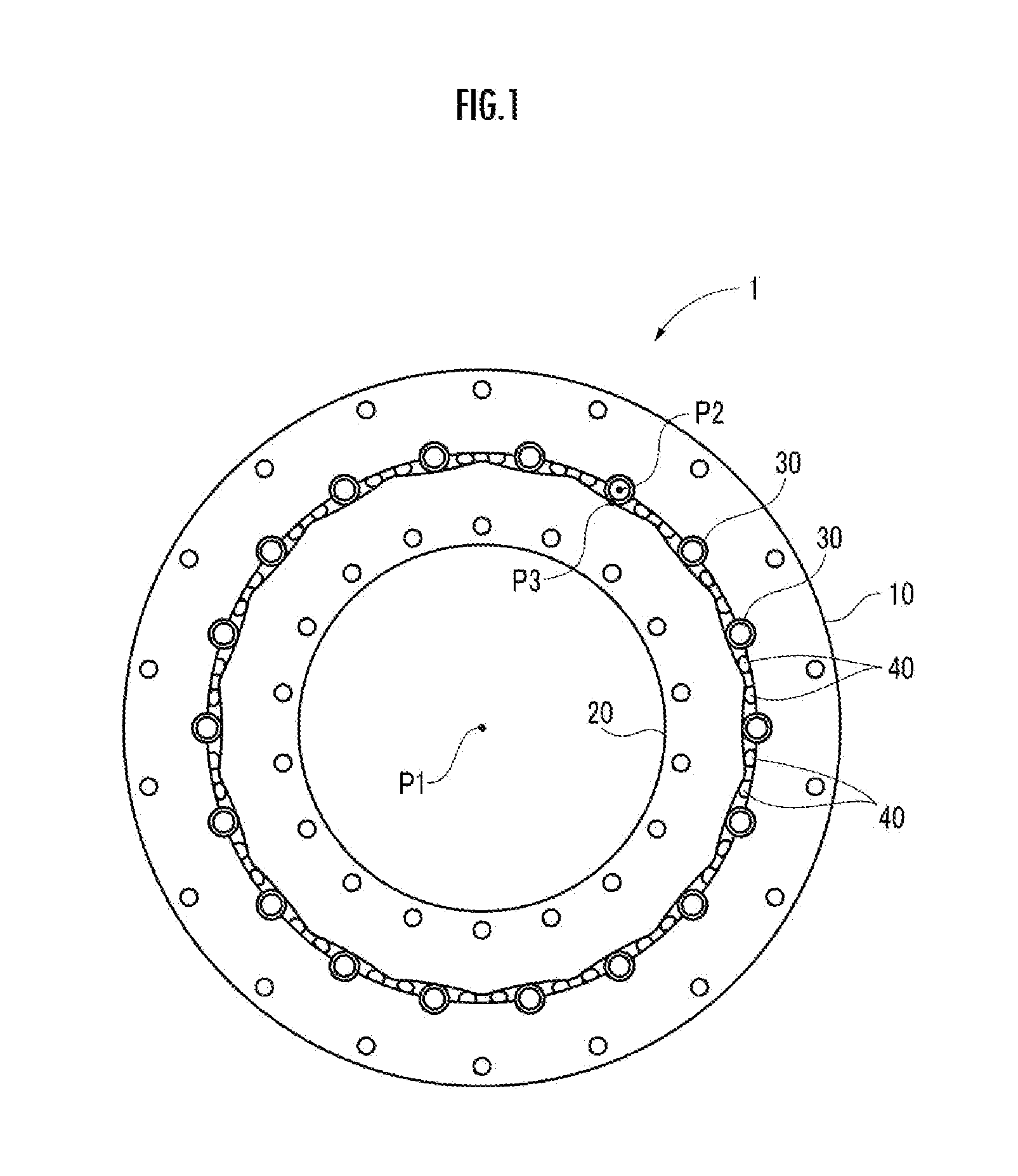 Annular spring and robot joint mechanism using the same