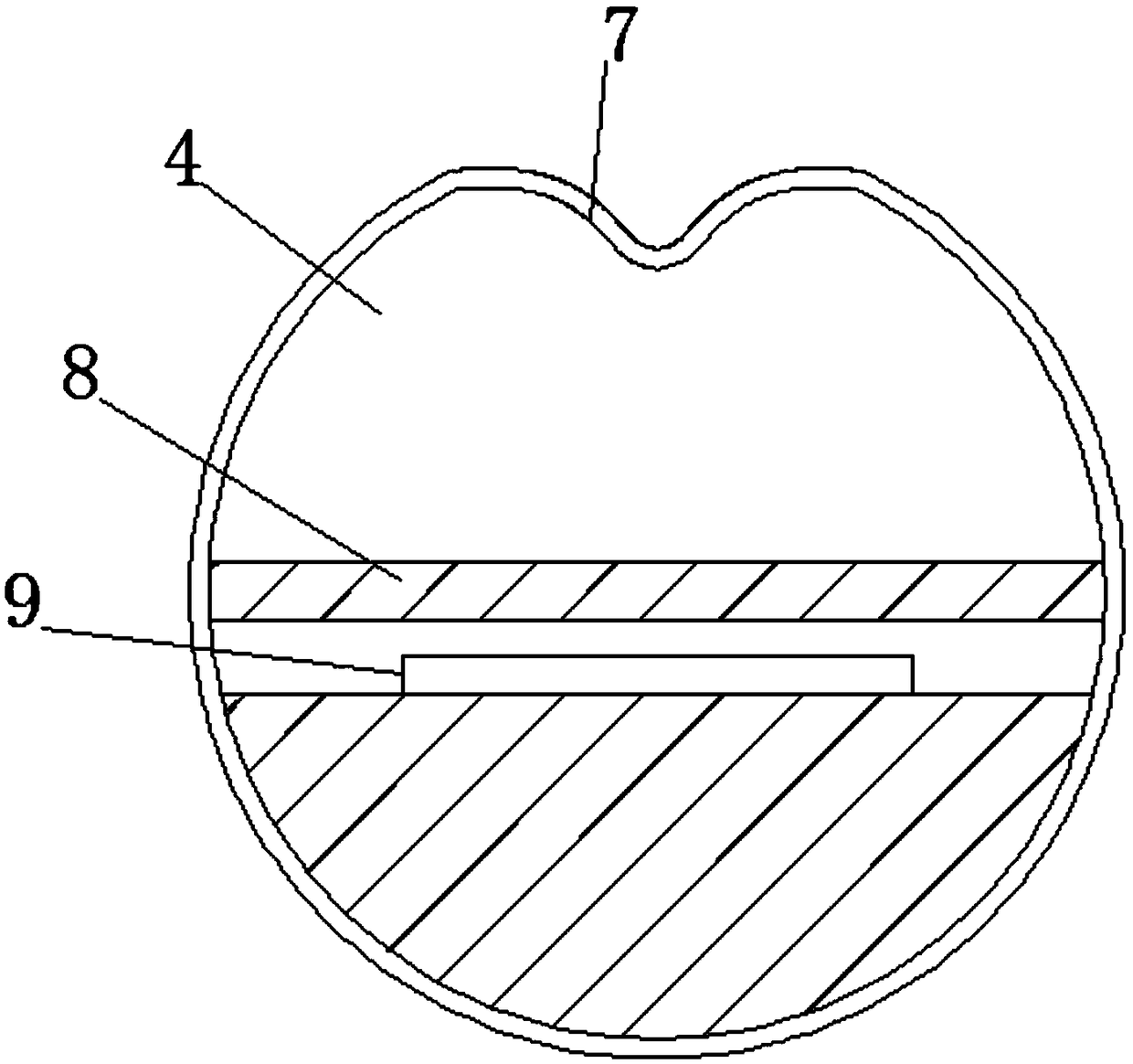 Cold-resisting and wind-resisting type glass and manufacturing technology thereof