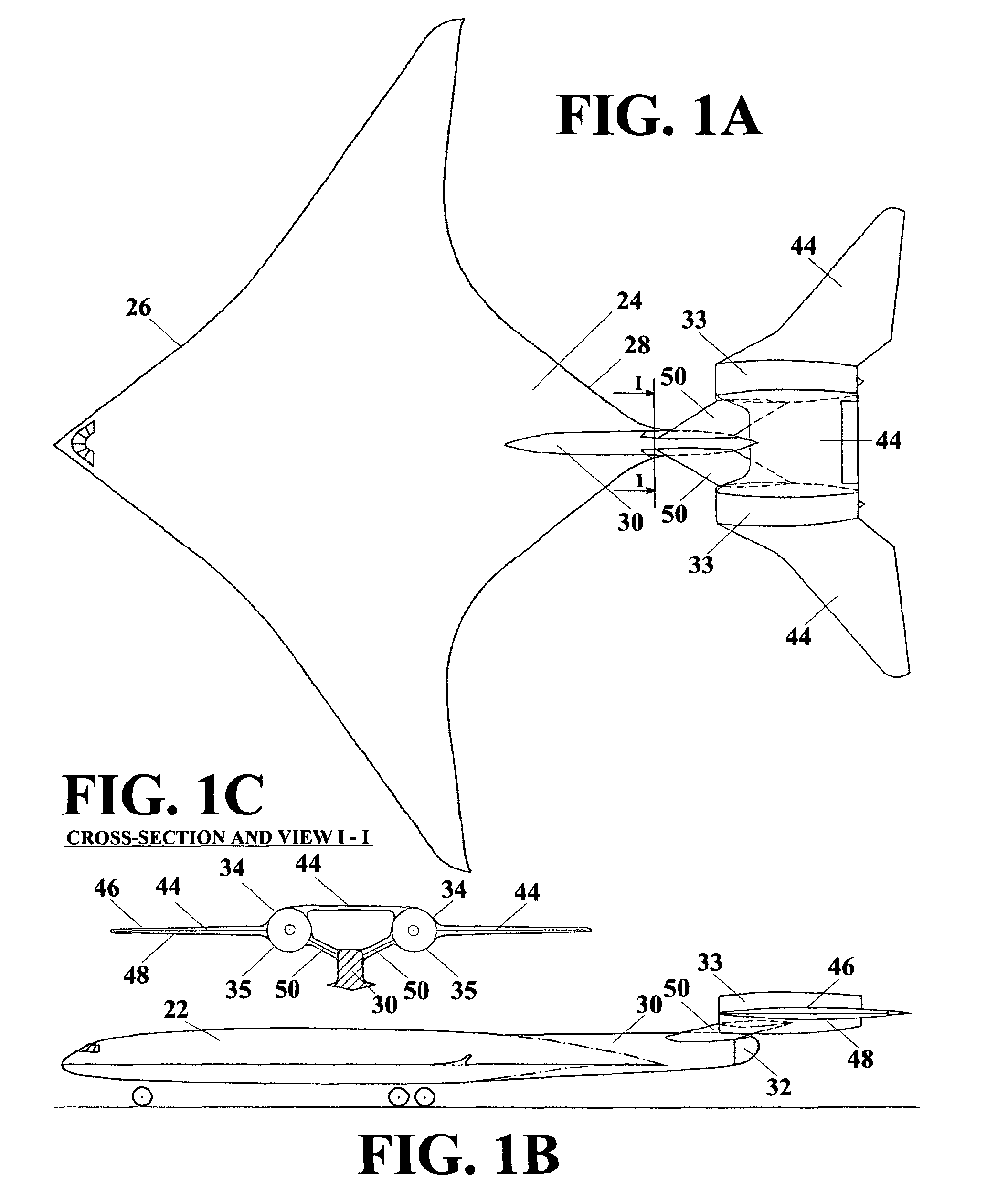 Longitudinal flying wing aircraft