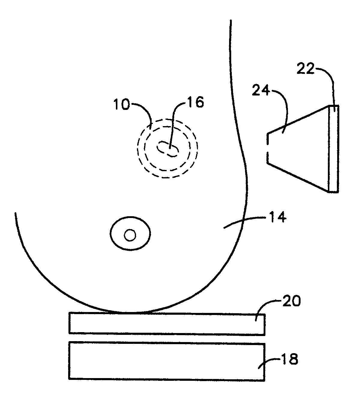 Imaging method for monitoring delivery of high dose rate brachytherapy