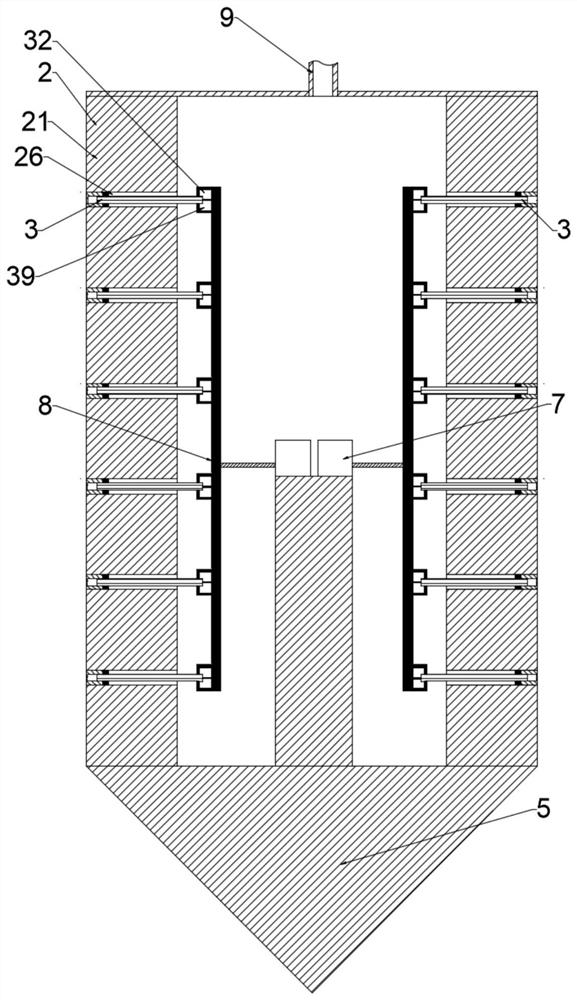 Real-time in-situ collecting and monitoring device for interstitial water of lake and reservoir bottom mud