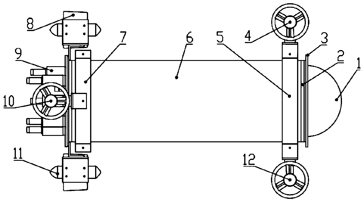 Micro-miniature underwater robot with power-off protection and power-off control method