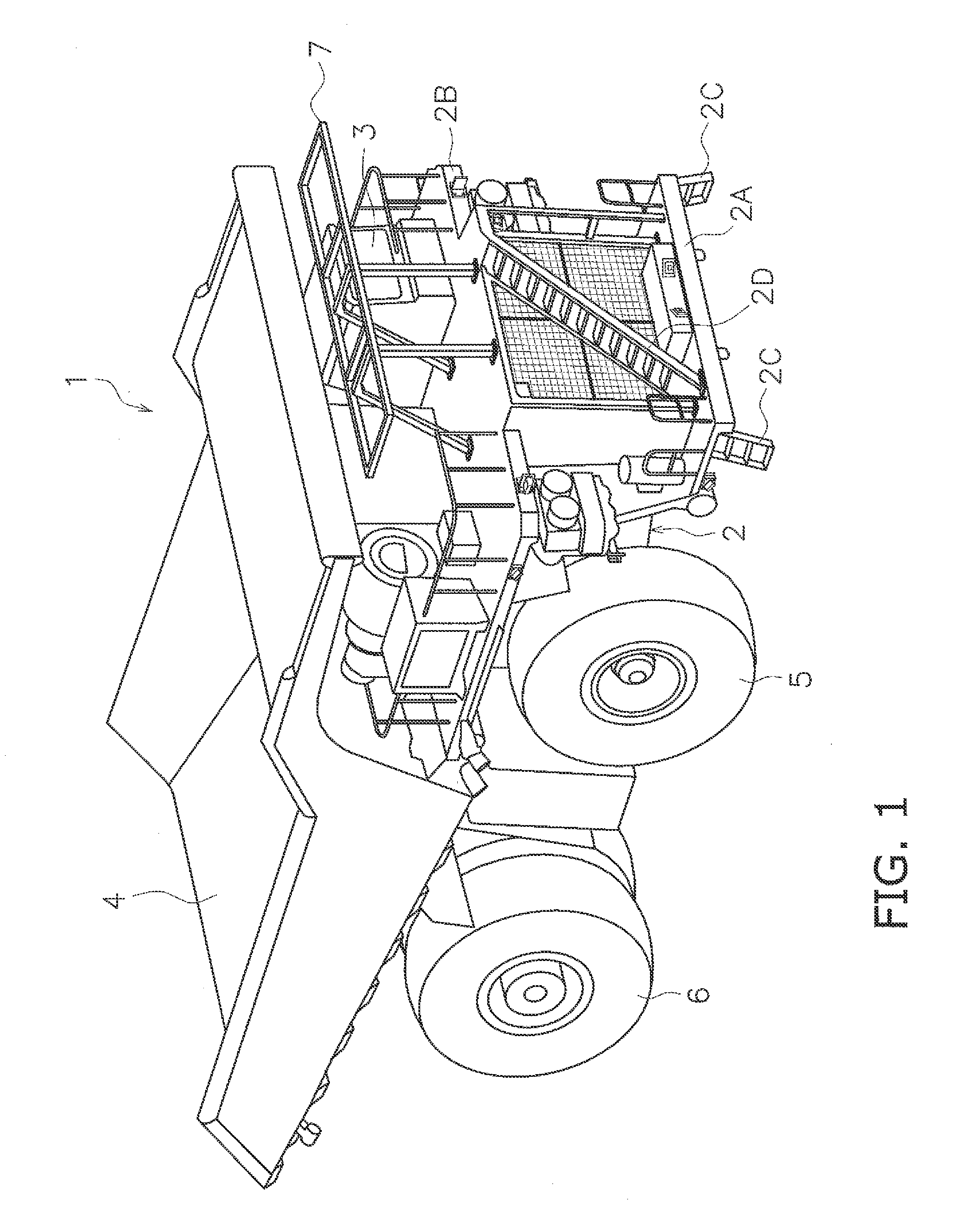 Work vehicle periphery monitoring apparatus