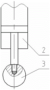 Method and device for conducting impact crushing on brittle fine granular layers through pneumatic dielectric spheres