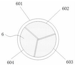 Composite material arc-shaped tooth bevel gear scraping cutter