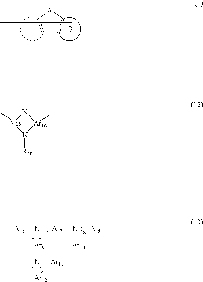 Composition and polymer light-emitting device