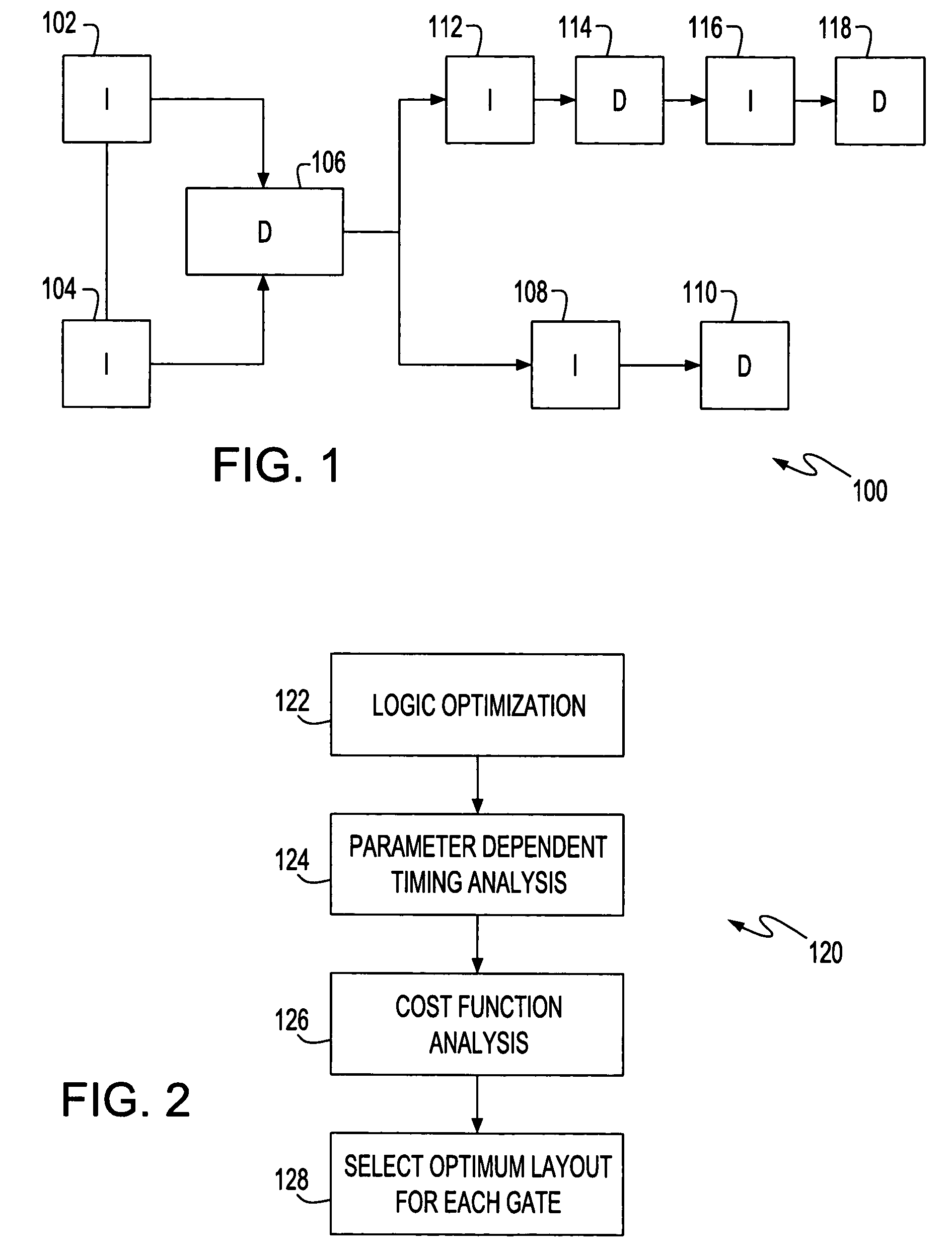 Integrated circuit logic with self compensating block delays