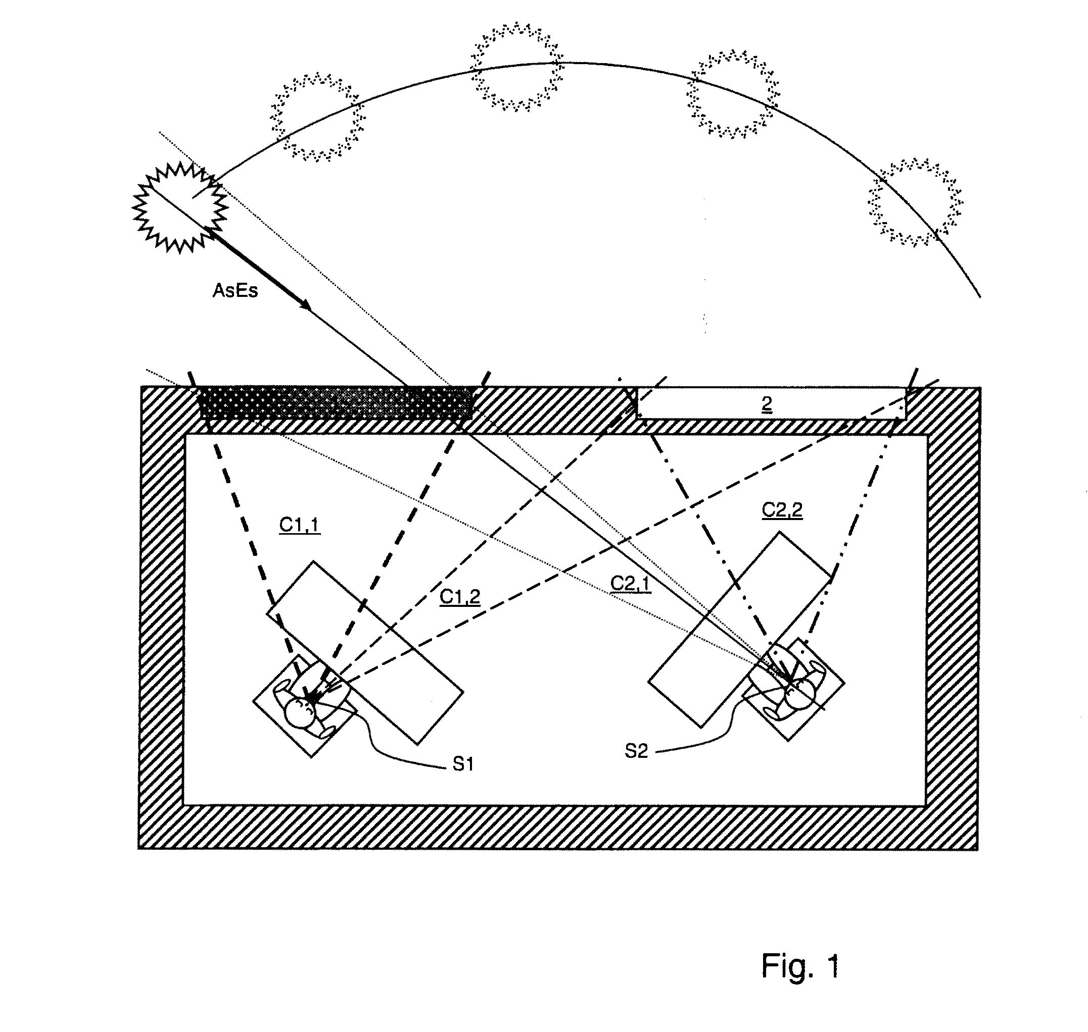 Method for the individualized and automated control of the means for closing off at least one window, control assembly for implementing said method, and parameter-setting tool for said assembly