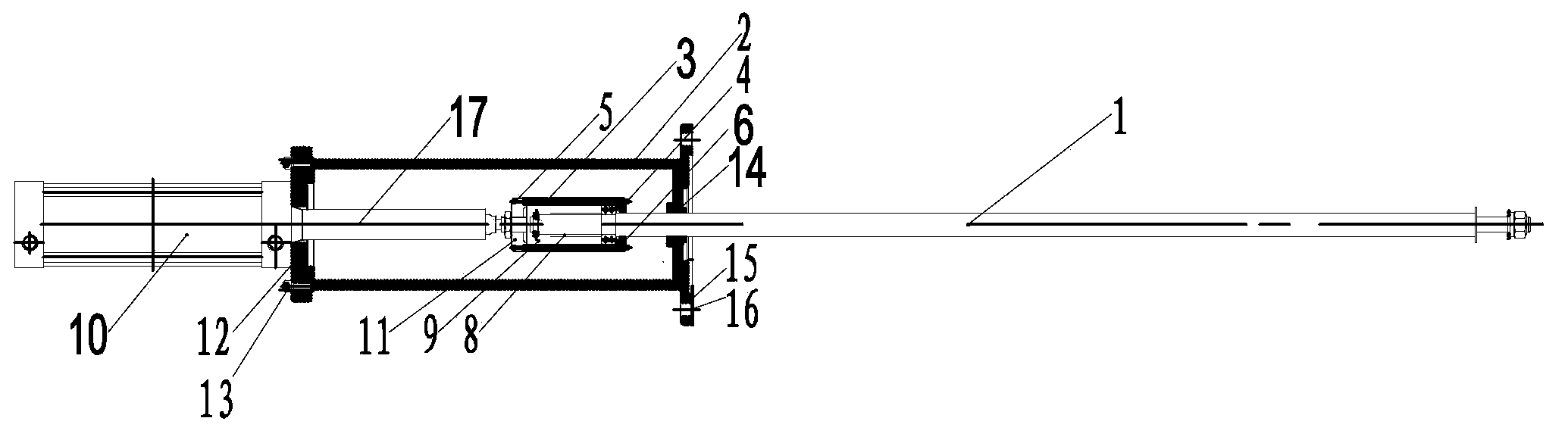 Inverted wire-rewinding machine