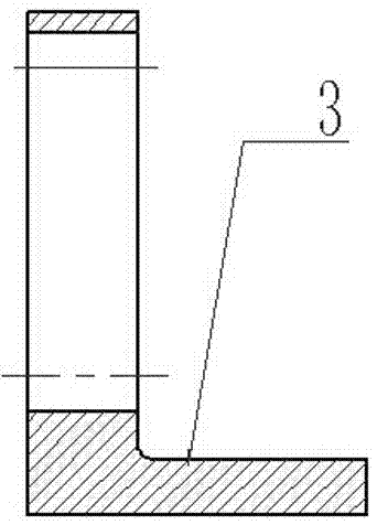 Quenching chuck for straight section on end portion of automobile plate spring