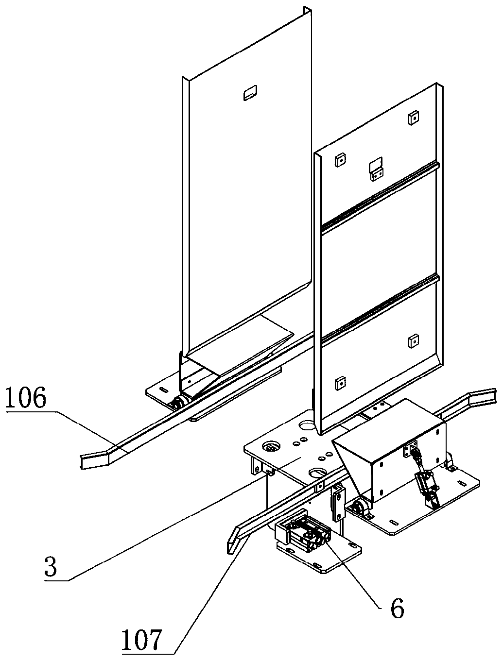 Automatic stacking device