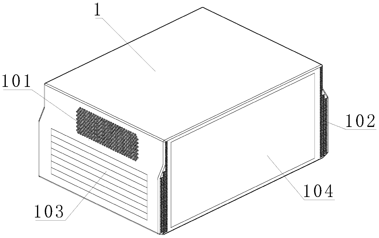 Heat dissipation mechanism for gearbox of wind driven generator