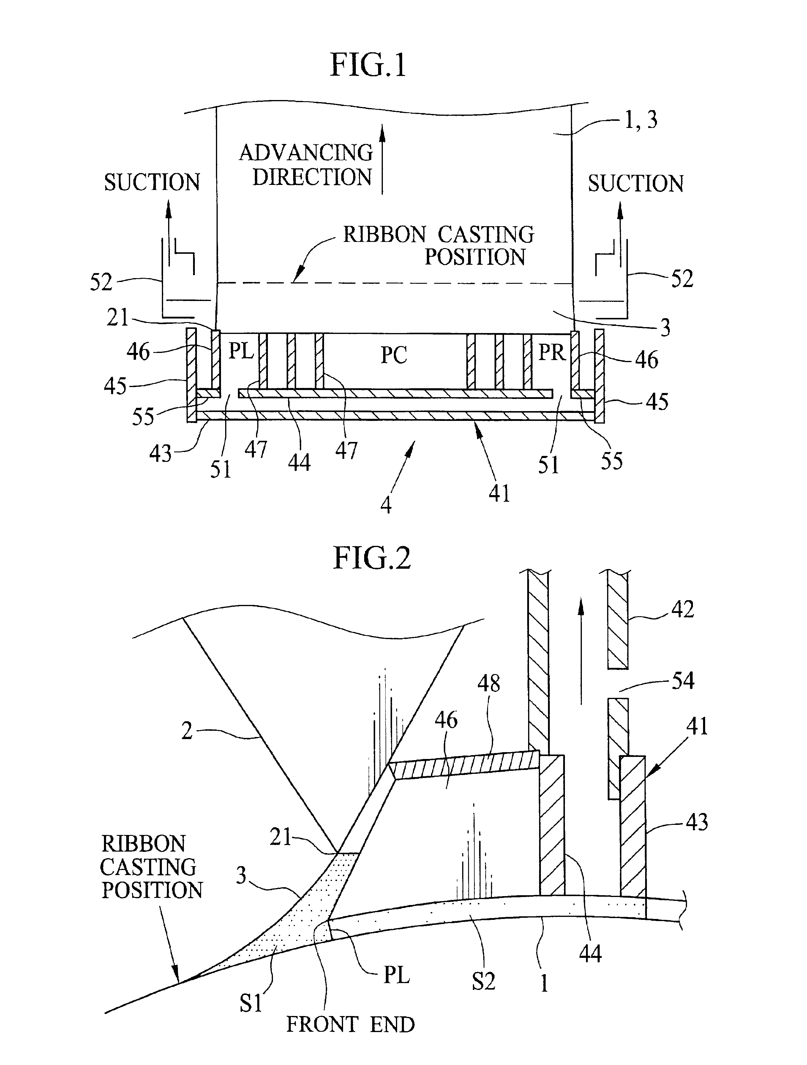 Film formation method capable of preventing fluctuation of ribbon