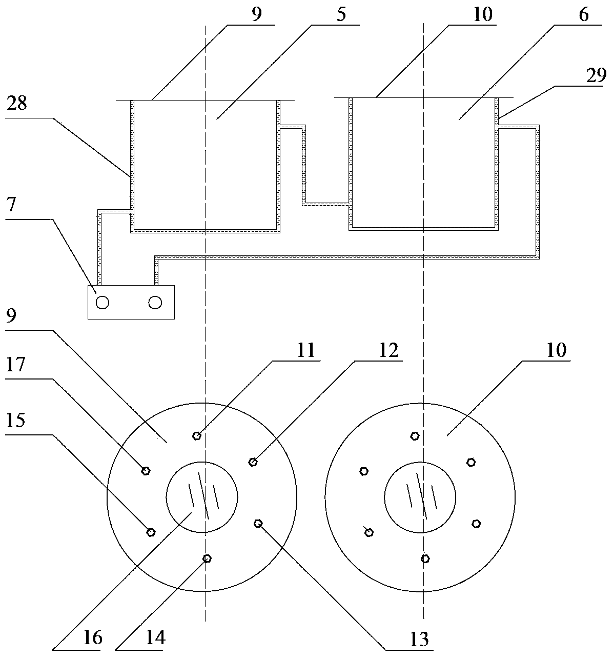 Gas-phase photocatalysis reaction device