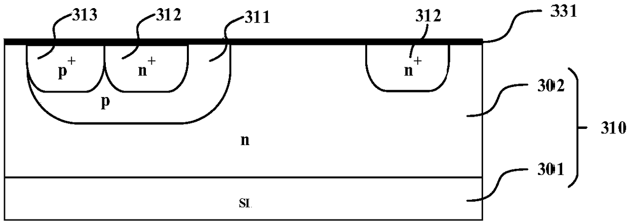 Preparation method of high k-gate dielectric layer and silicon carbide MOS power device