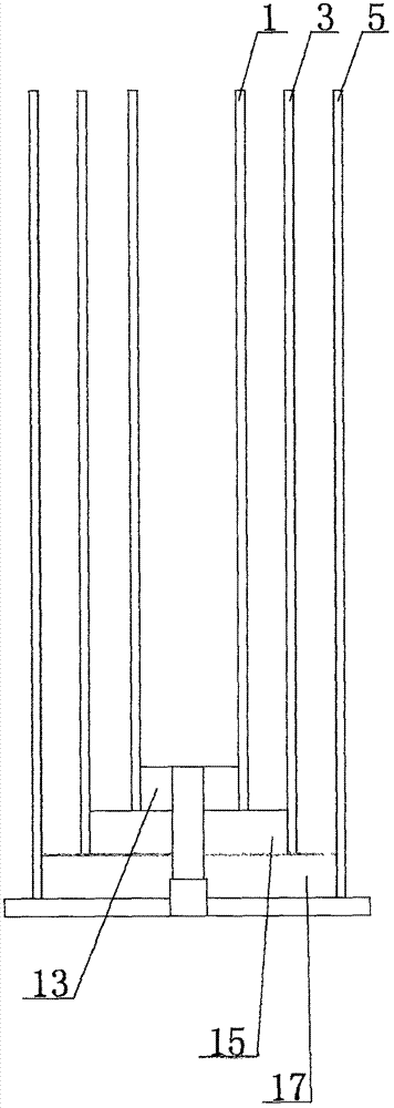 Small-sized efficient energy-saving over-current type equipment for electric flocculation process