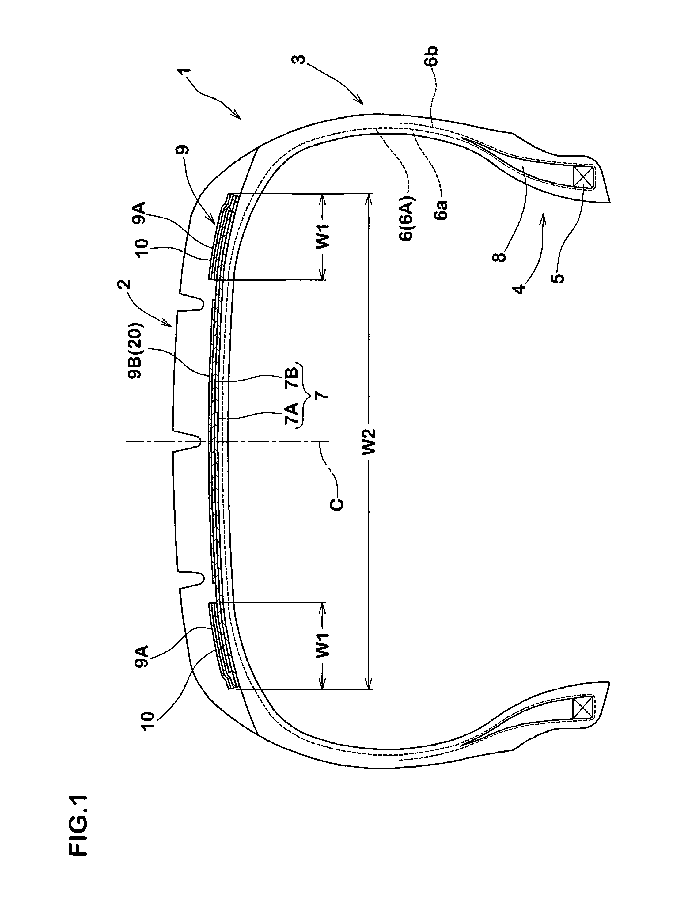 Pneumatic radial tire