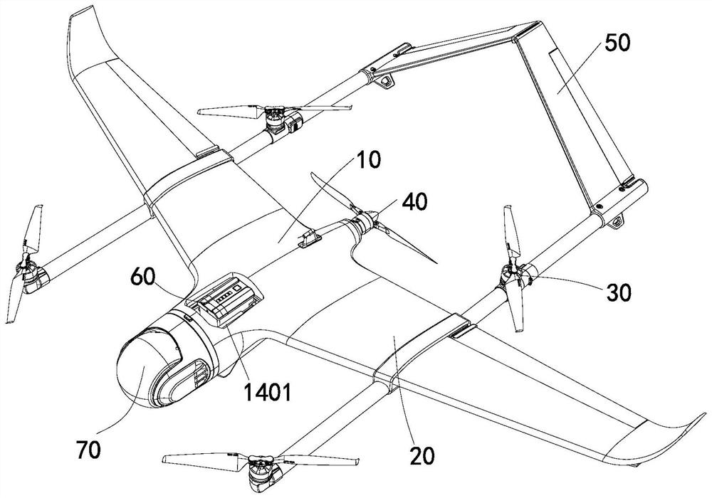 Fuselage of unmanned aerial vehicle and unmanned aerial vehicle with fuselage