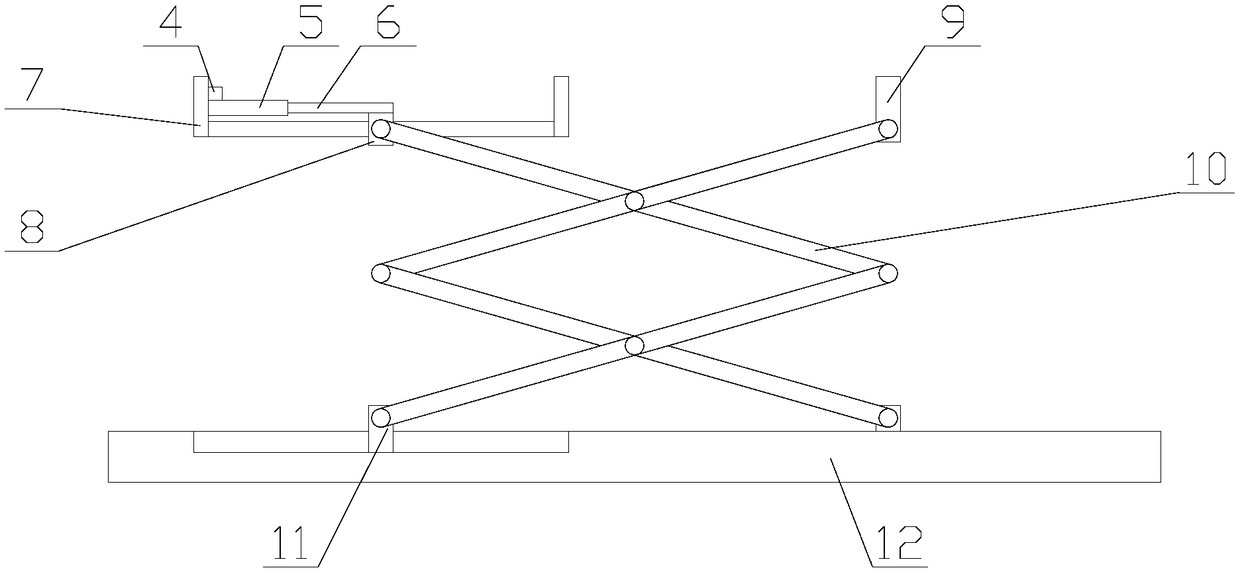 Human face recognition device with angle adjusting function