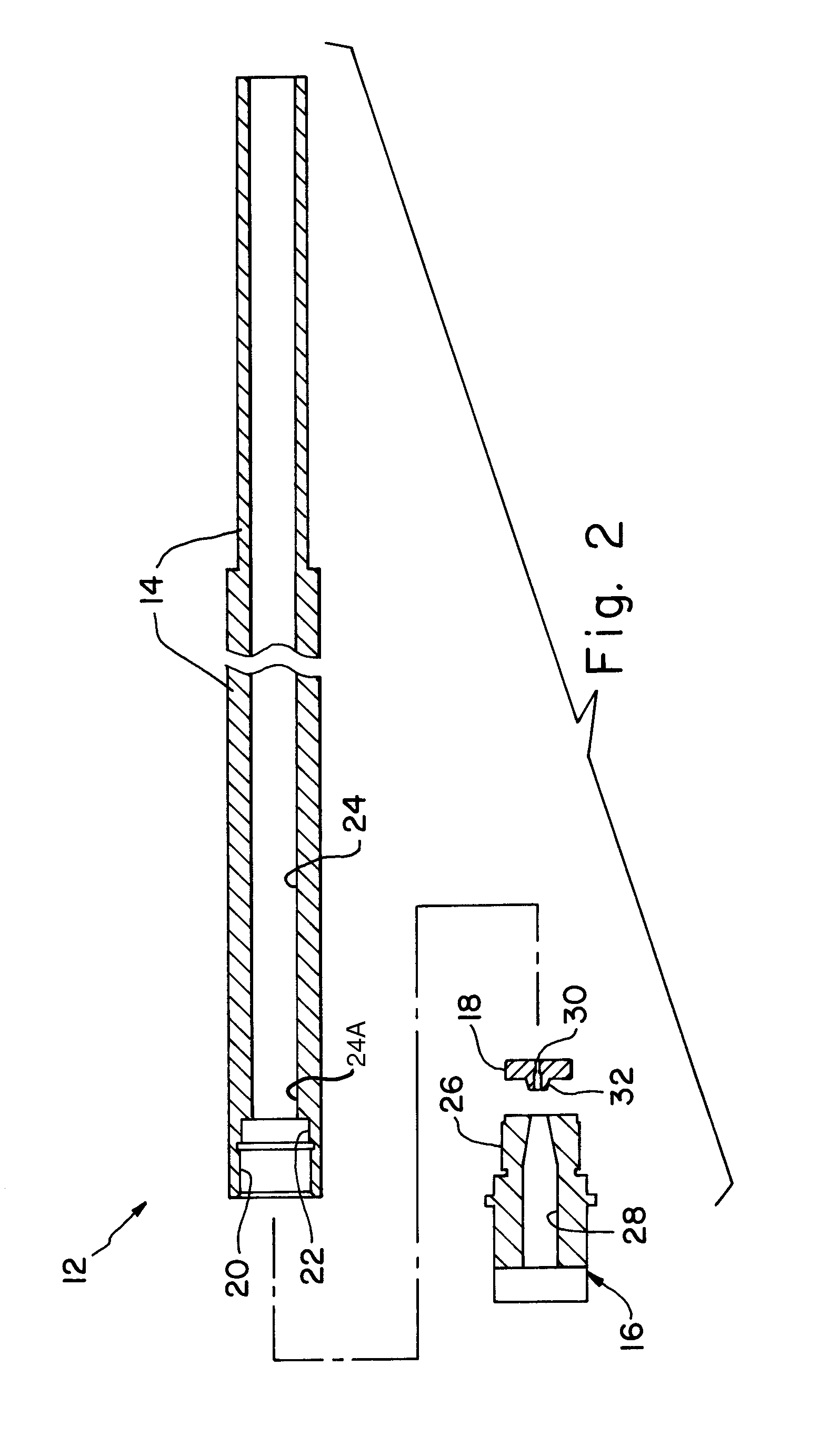 Muzzle loading rifle with centerfire cartridge ignition