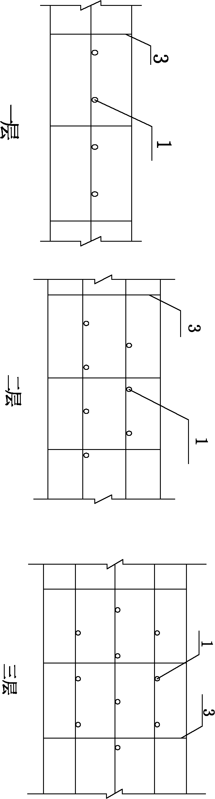 Water cooling temperature control method of mass concrete of blast furnace foundation