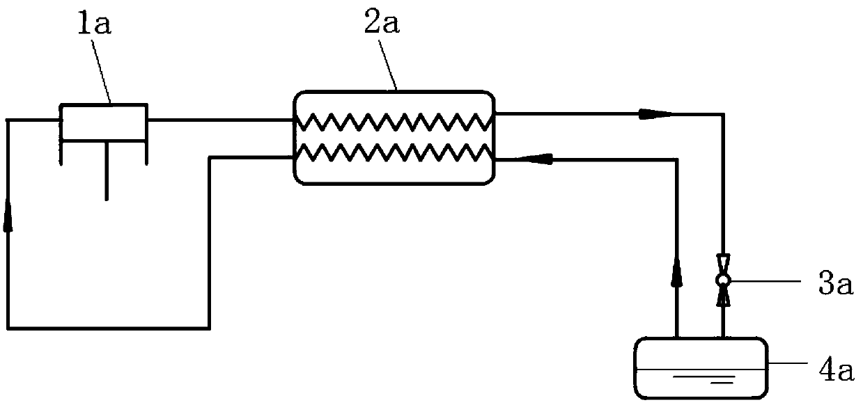 Primary throttling low-temperature refrigeration system pre-cooled by utilizing the vortex tube energy separation effect