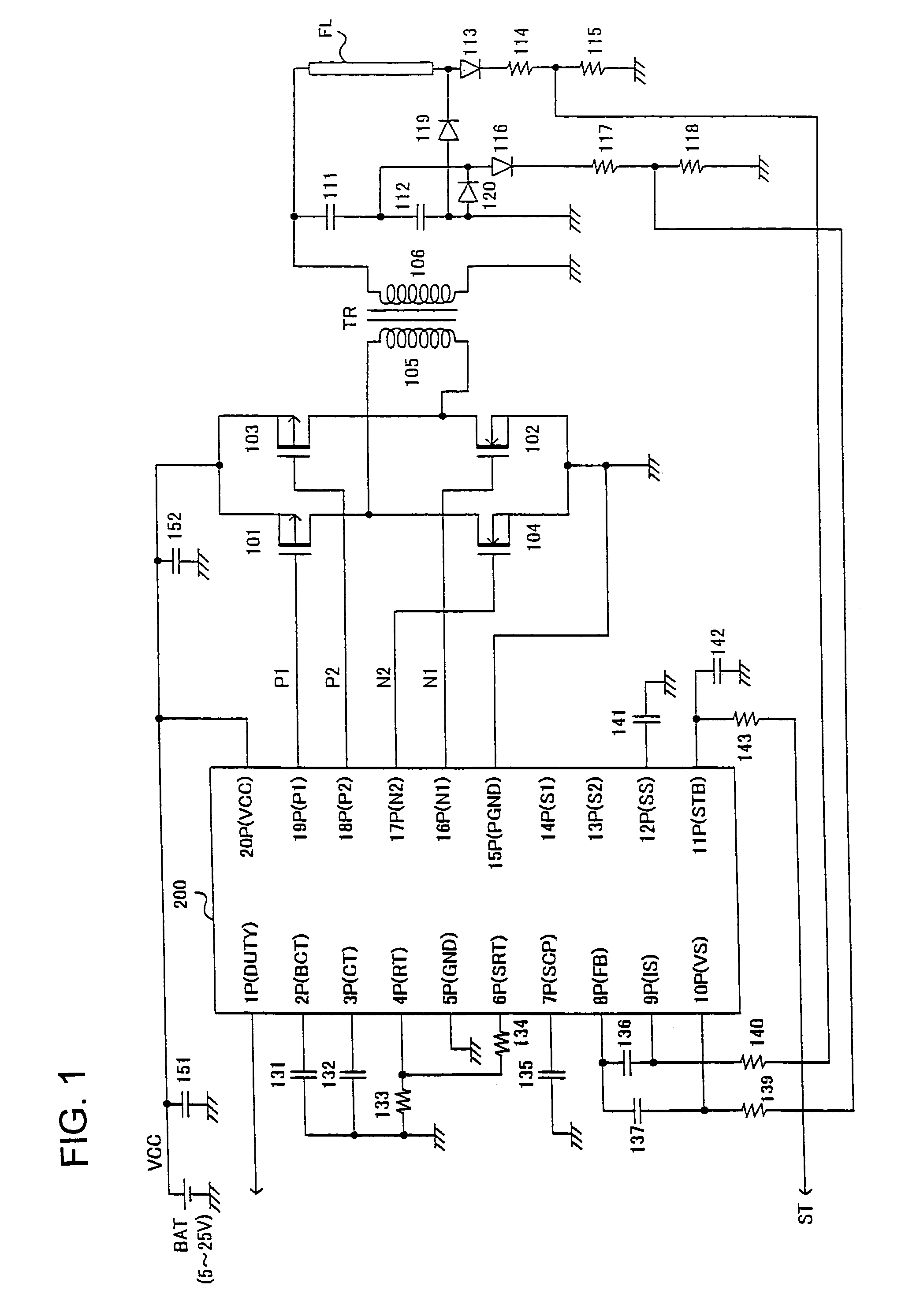 DC/AC converter and its controller IC