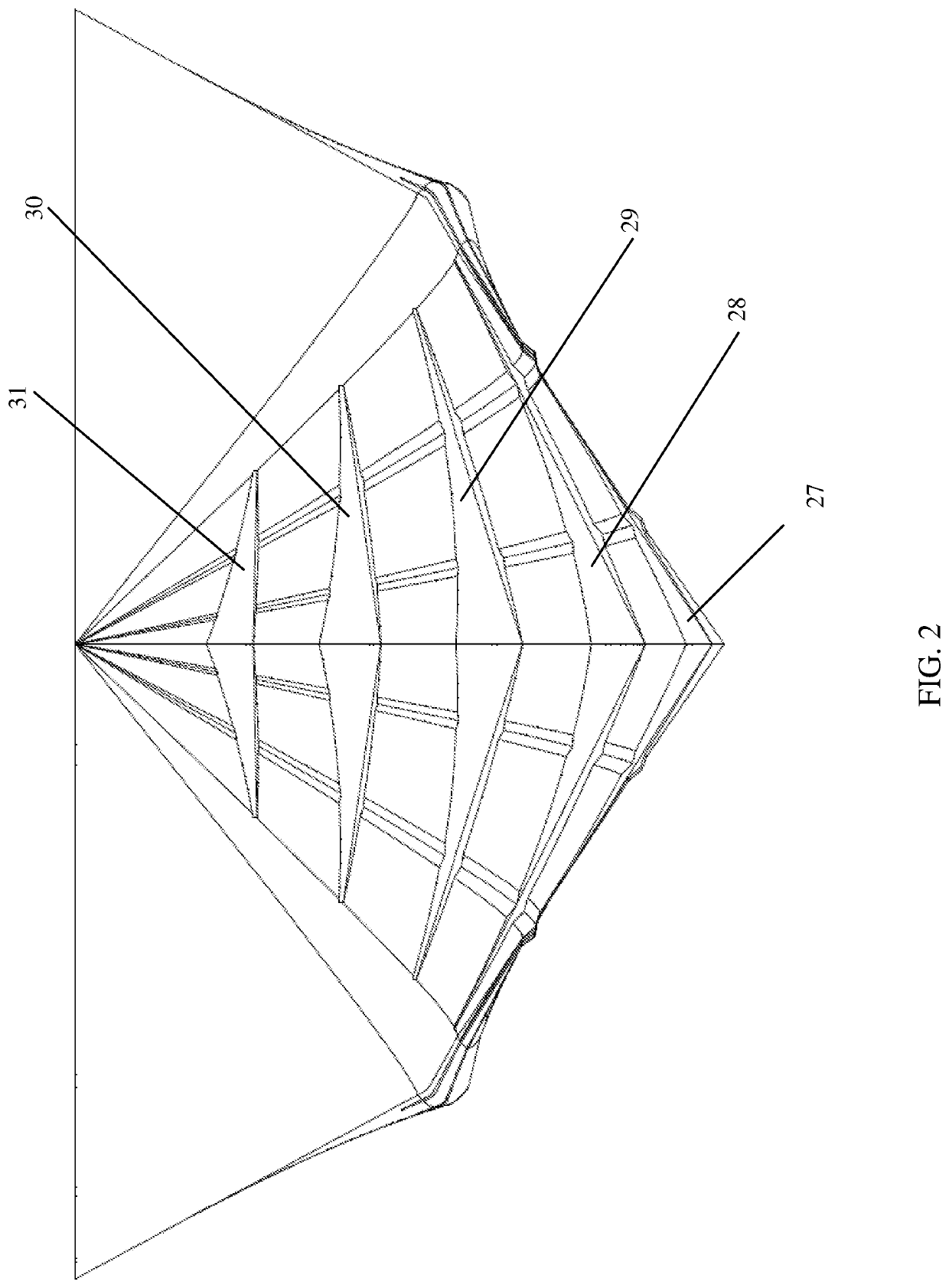 Serrated keel