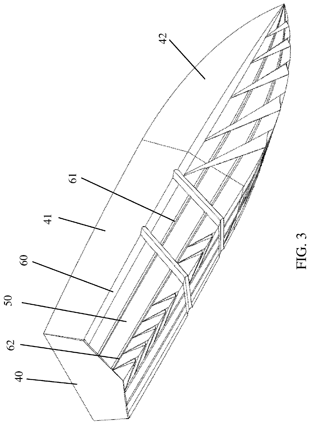 Serrated keel