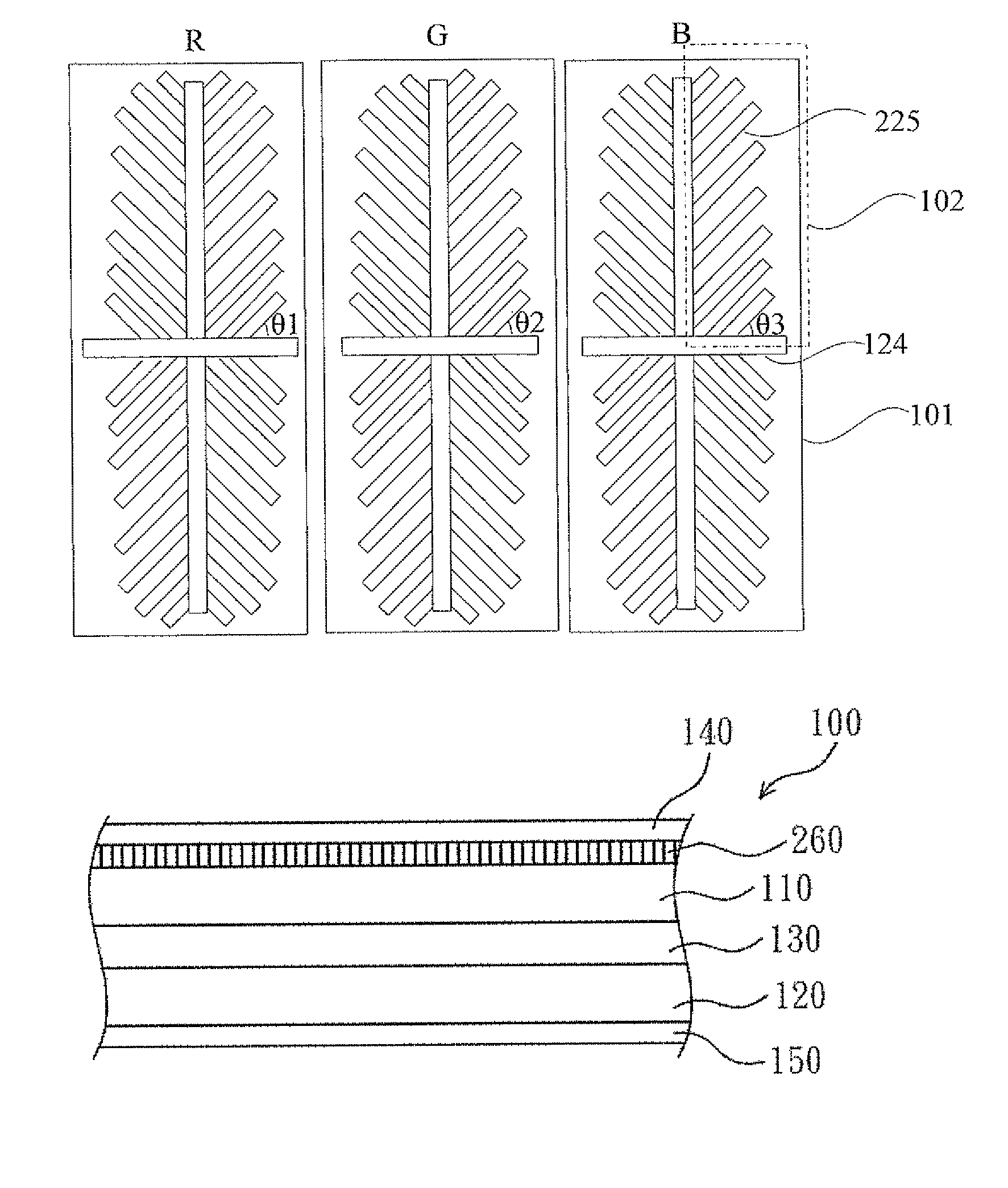 Liquid crystal display panel and display apparatus using the same