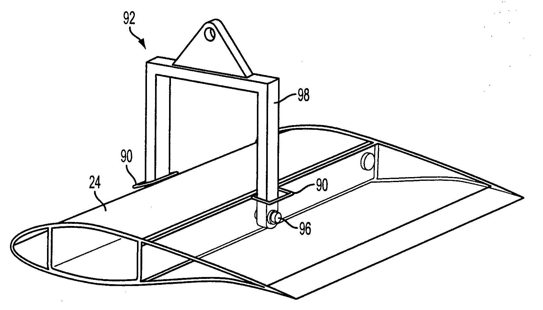 Wind turbine blade structures, lifting assemblies and methods of blade handling