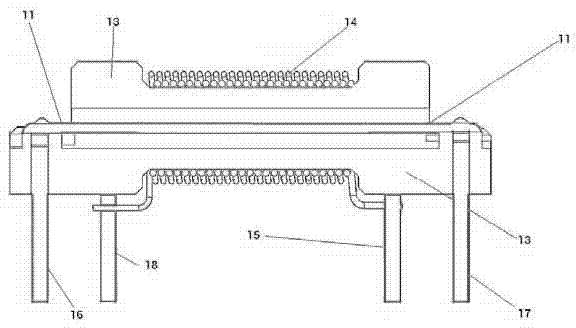 Magnetic probe and magnetic field sensor having same