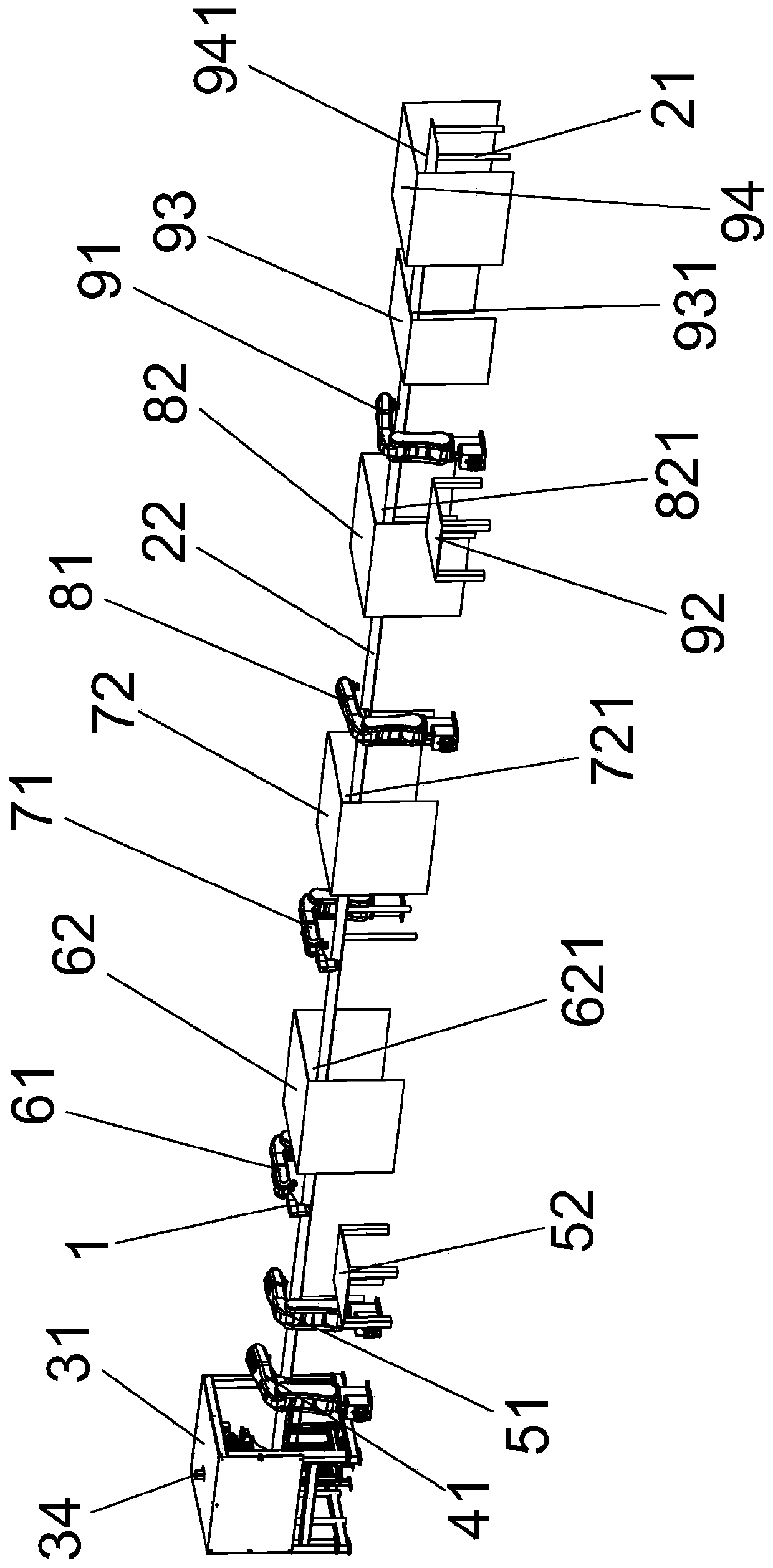 Glue spraying method based on mask vamp and automatic glue spraying system