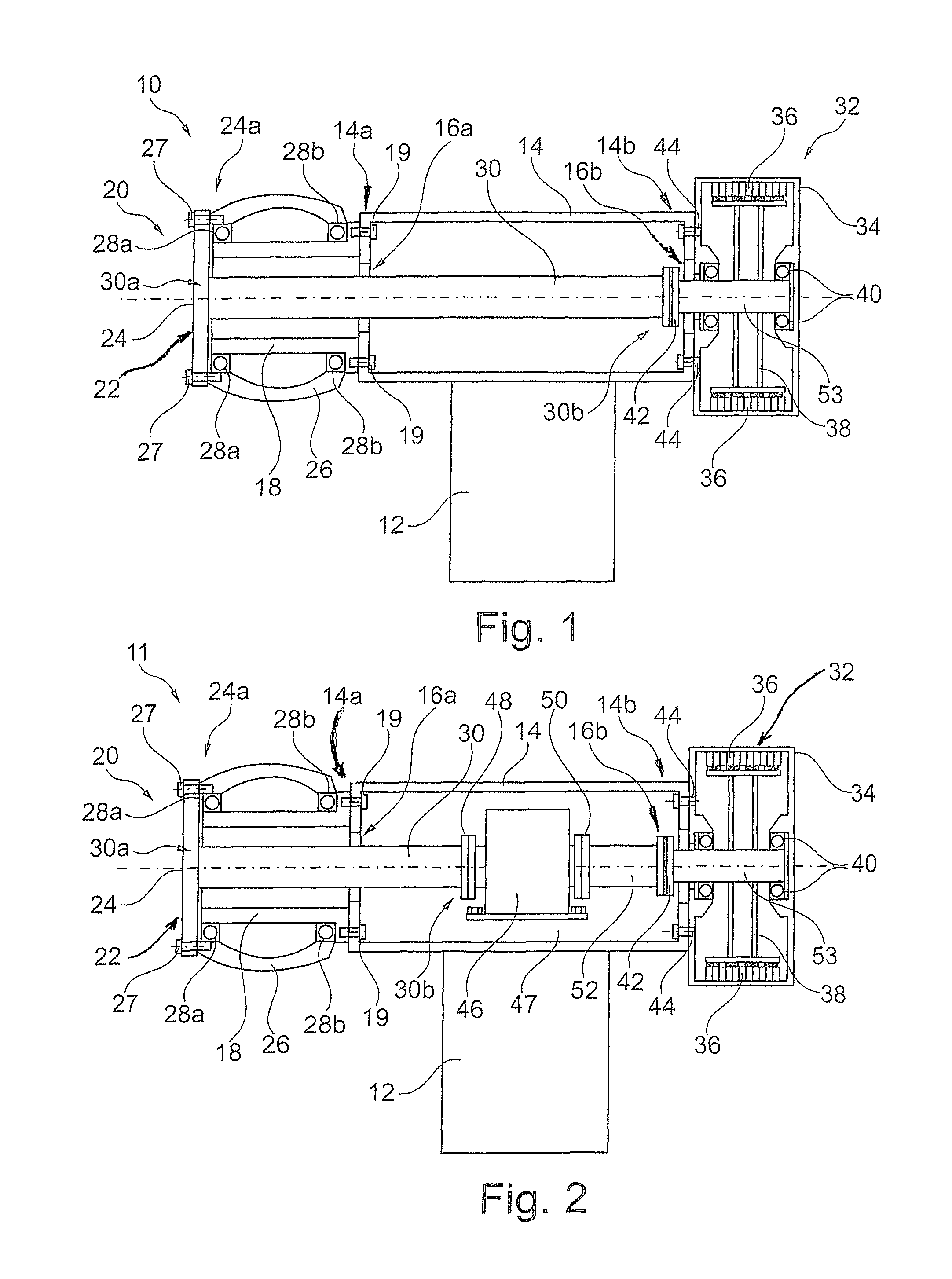 Flexible shaft wind turbine