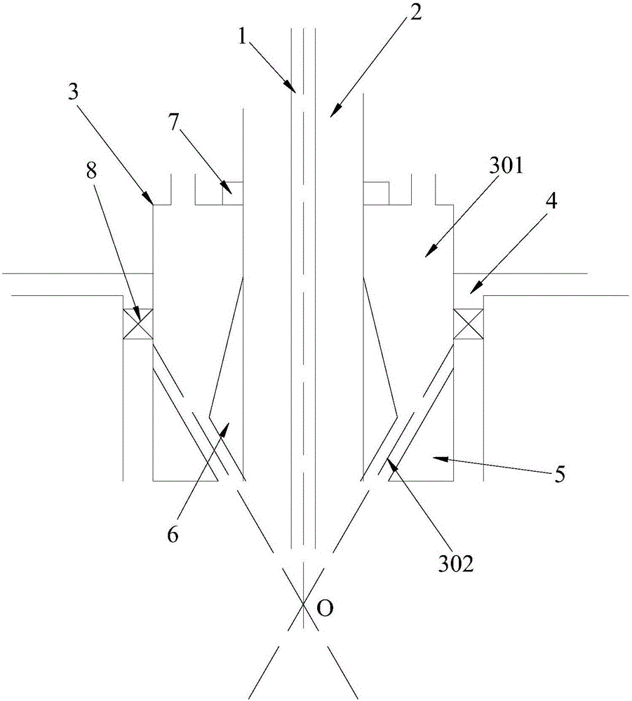 Rotary-float smelting device and rotary-float smelting method