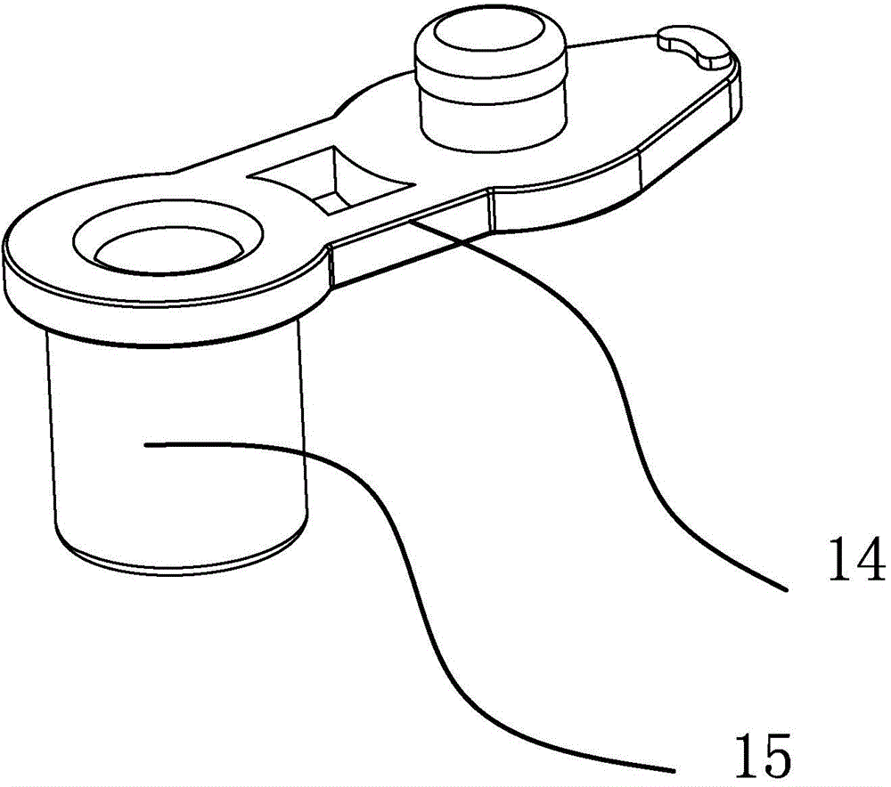 Glue coating method and device for medical plastic needle filter cover