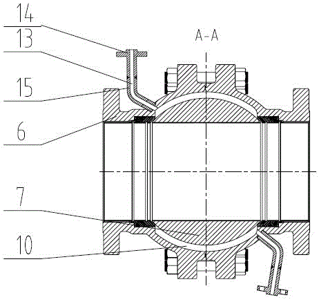 A lock slag and lock bucket valve with purging and flushing device for coal chemical industry