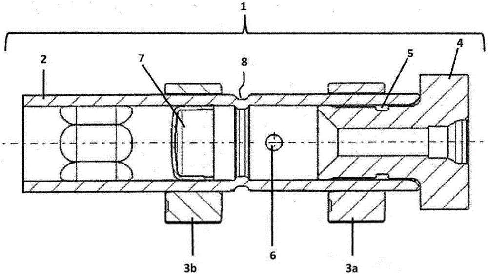 Camshaft having a closing cover