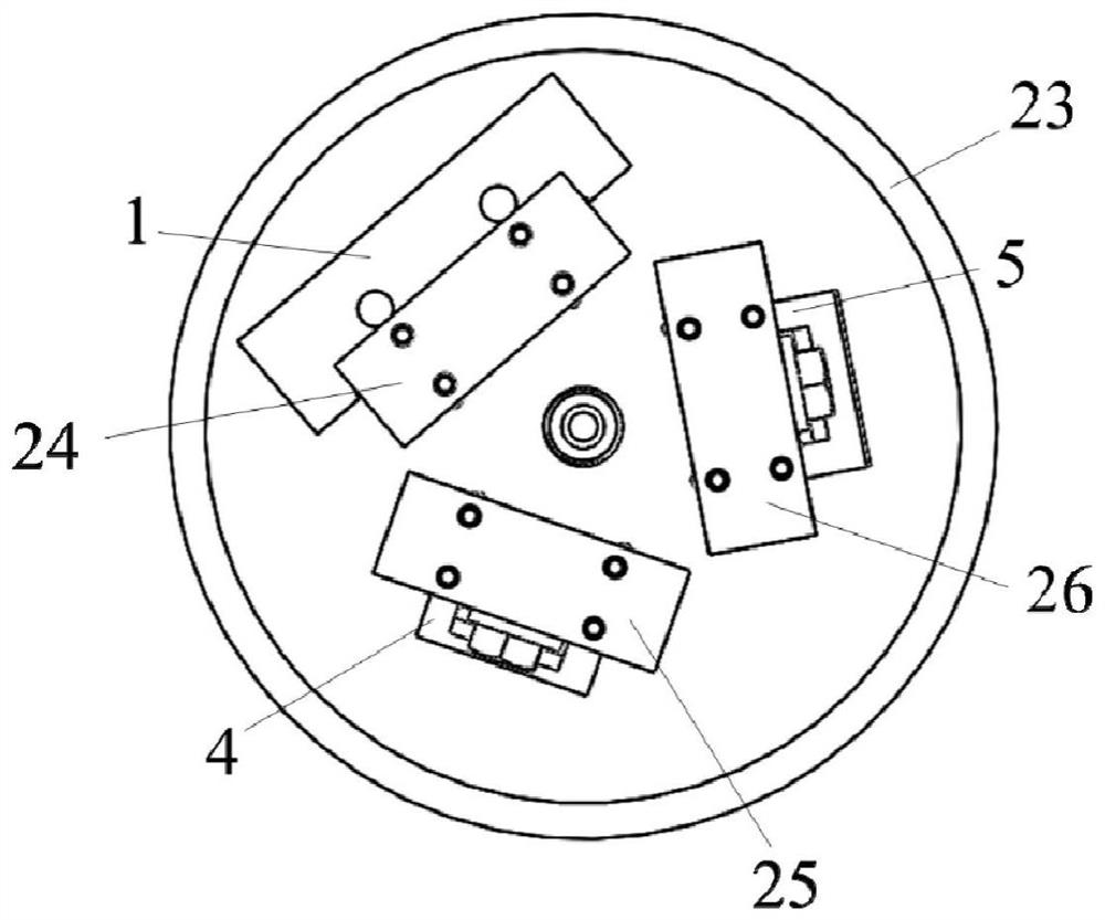 Knife handle type ultrasonic thickness measuring device and measuring method based on wireless communication